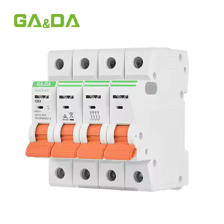 GADA Miniature Circuit Breaker (MCB) 4P AC 63A