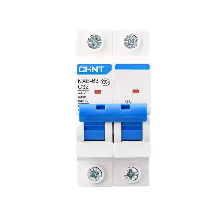 CHINT Miniature Circuit Breaker (MCB) NXB-63C 2-Pole 6KA