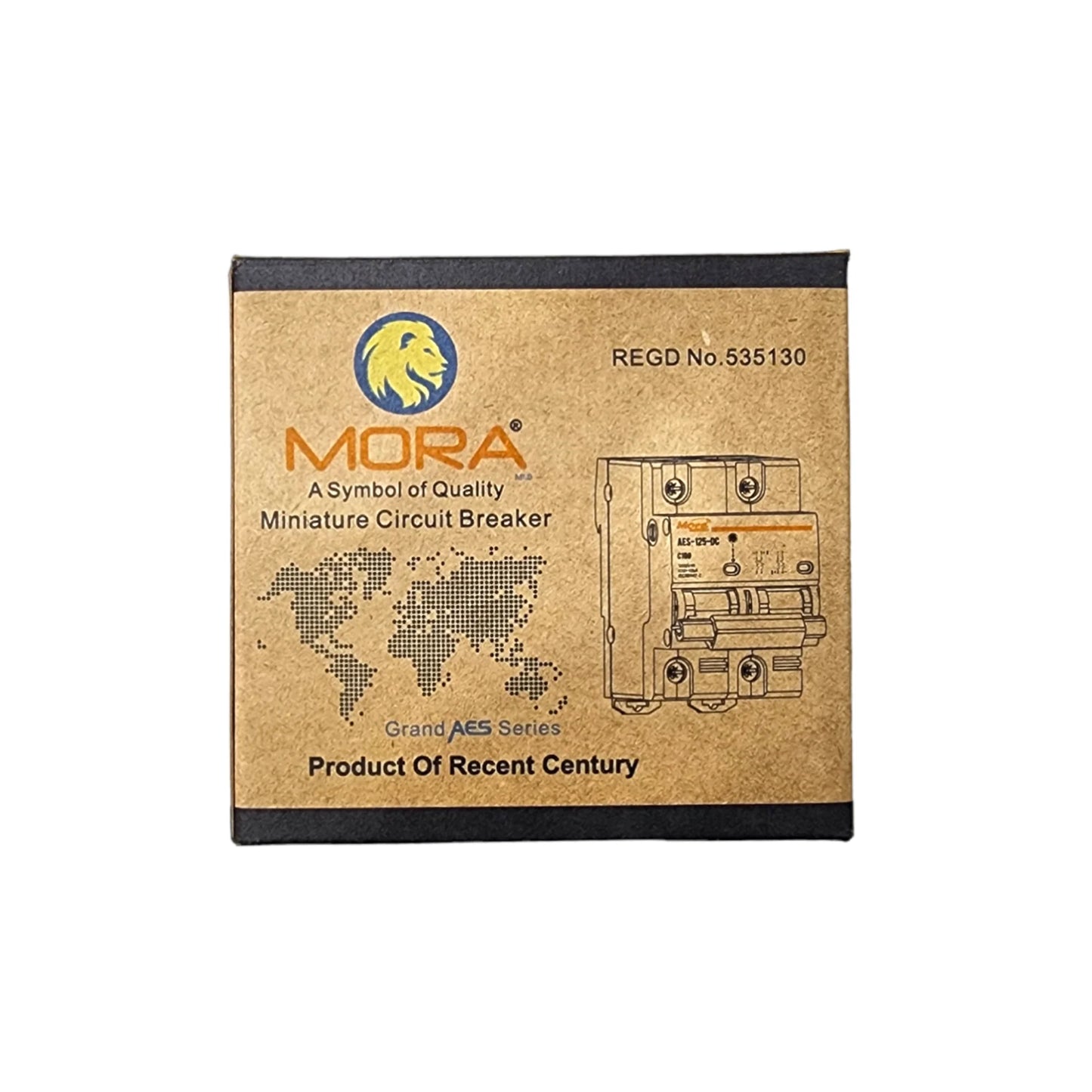 Mora 2P DC Circuit Breaker 125A Mora Battery Breaker DC 125A |Asghar Electric