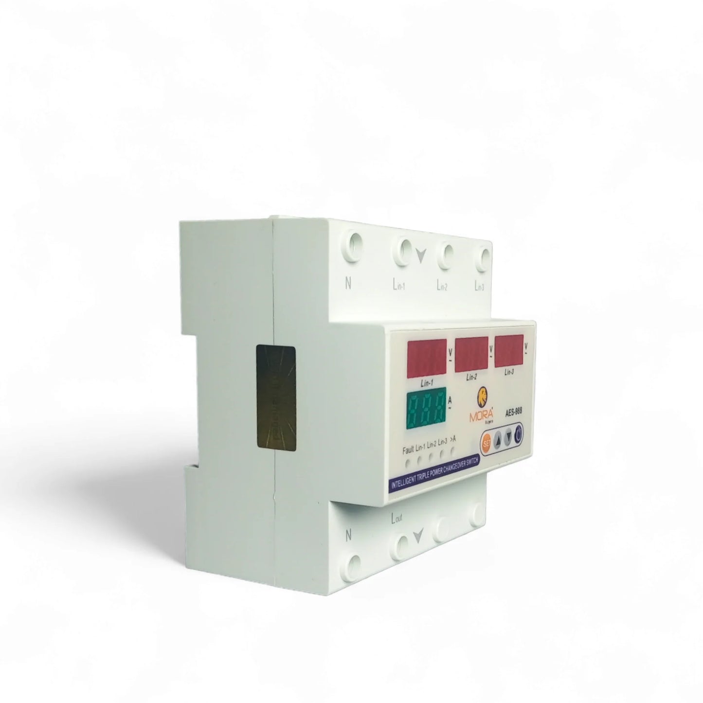 Mora 3 phase Auto Phase Selector Voltmeter adjustable Over and Under Voltage protection |Asghar Electric