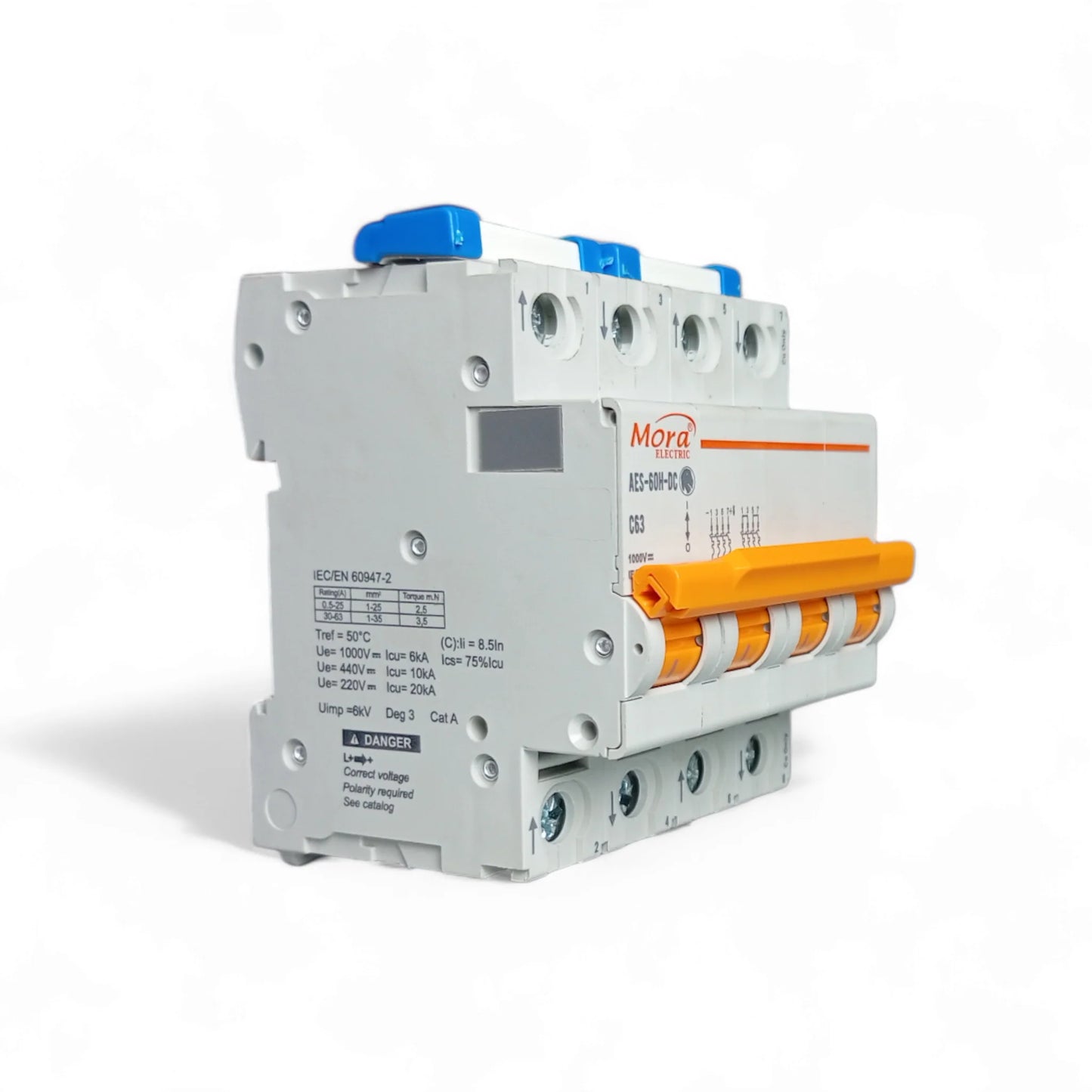 Mora 4P 1000V 63A DC Circuit Breaker |Asghar Electric