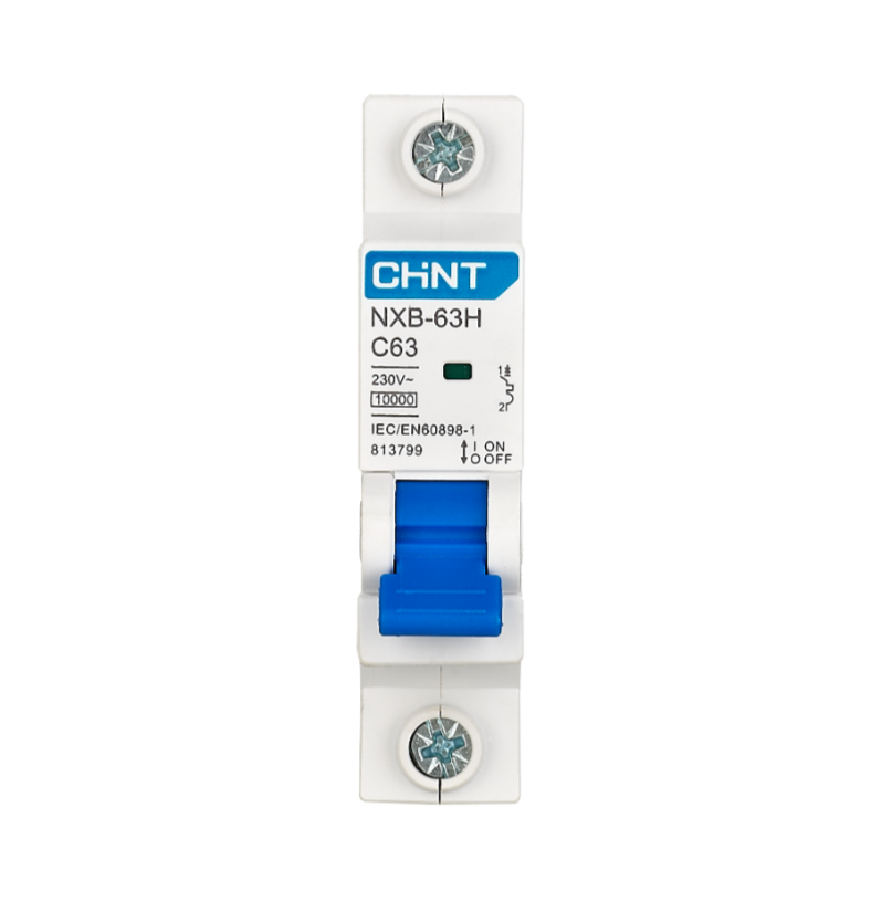 NXB-63H Miniature Circuit Breaker (MCB) AC 1 Pol 10KA