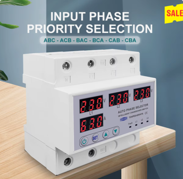Tomzn TOVPD3-63VAYA Auto Phase Selector
