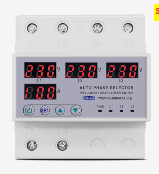 Tomzn TOVPD3-63VAYA Auto Phase Selector