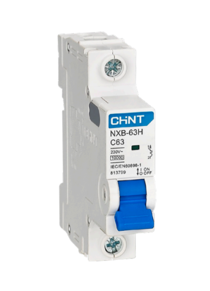 NXB-63H Miniature Circuit Breaker (MCB) AC 1 Pol 10KA