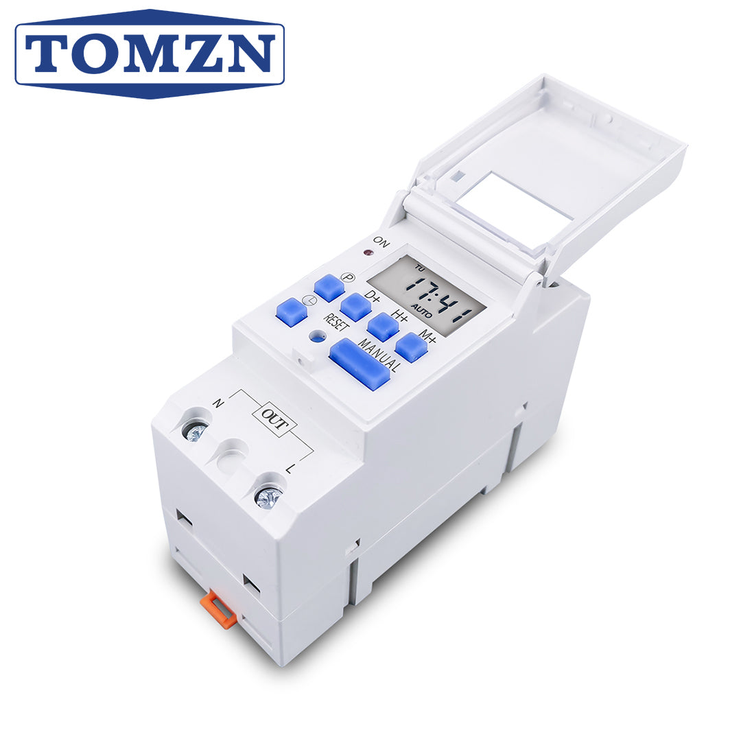 Weekly Programmable Timer with DP box | Asghar Electric
