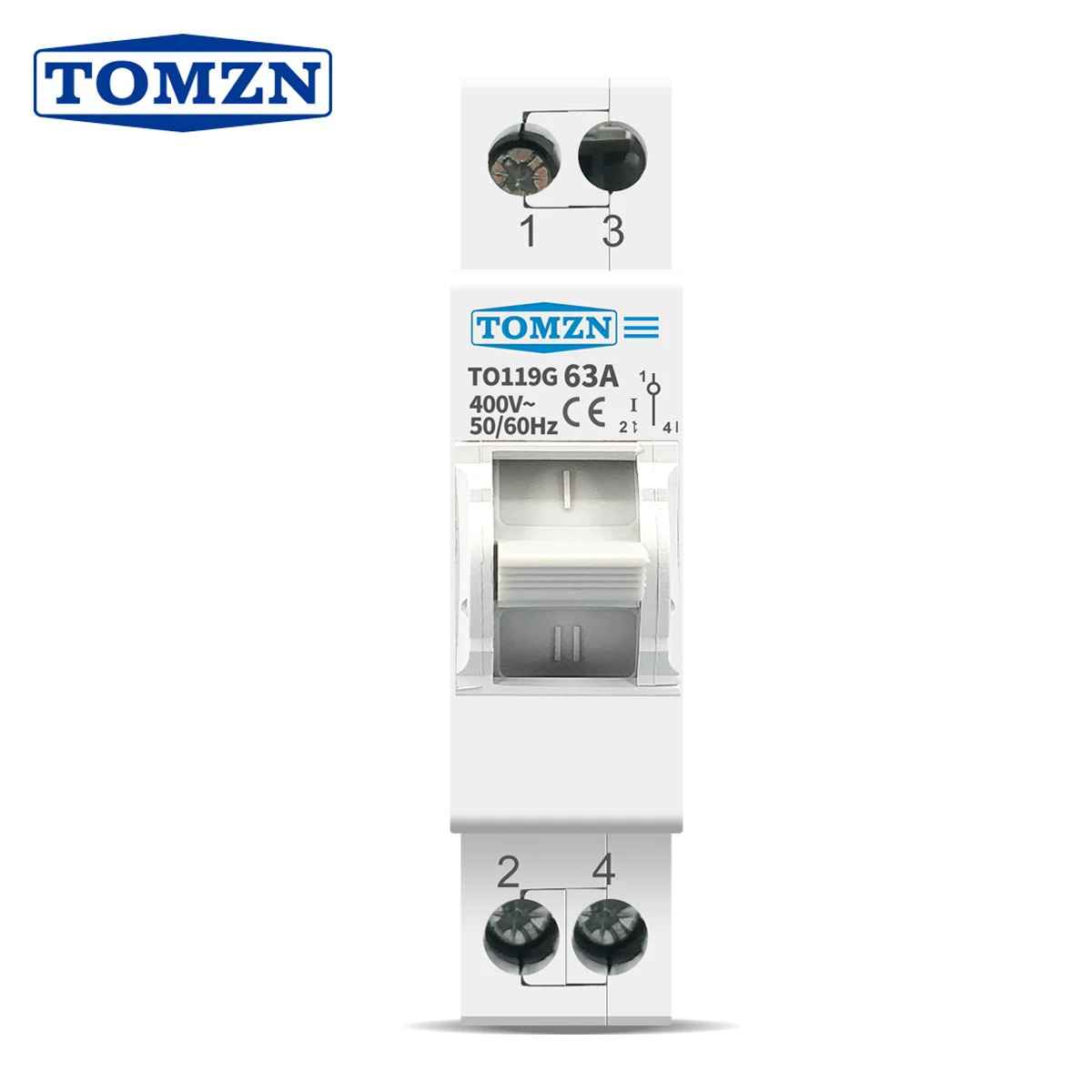 TOMZN 1P 63A Changeover Switch Breaker