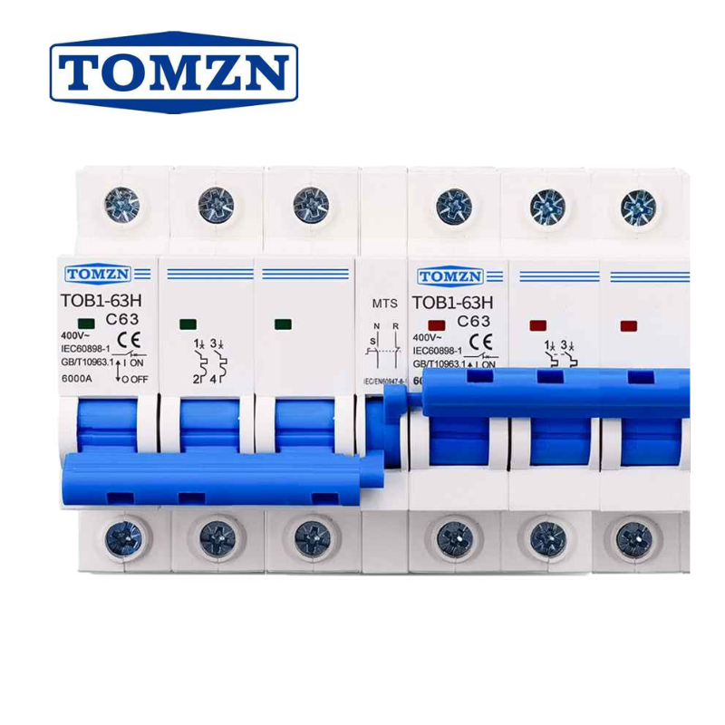 Tomzn AC 3P+3P MTS Dual Power Manual Transfer Switch