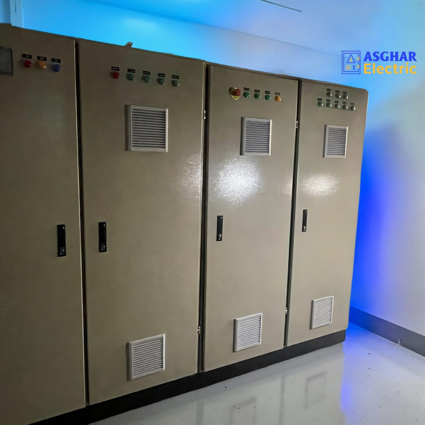 Asghar Electric | Advanced PLC Control LT Panel for Efficient Power Management