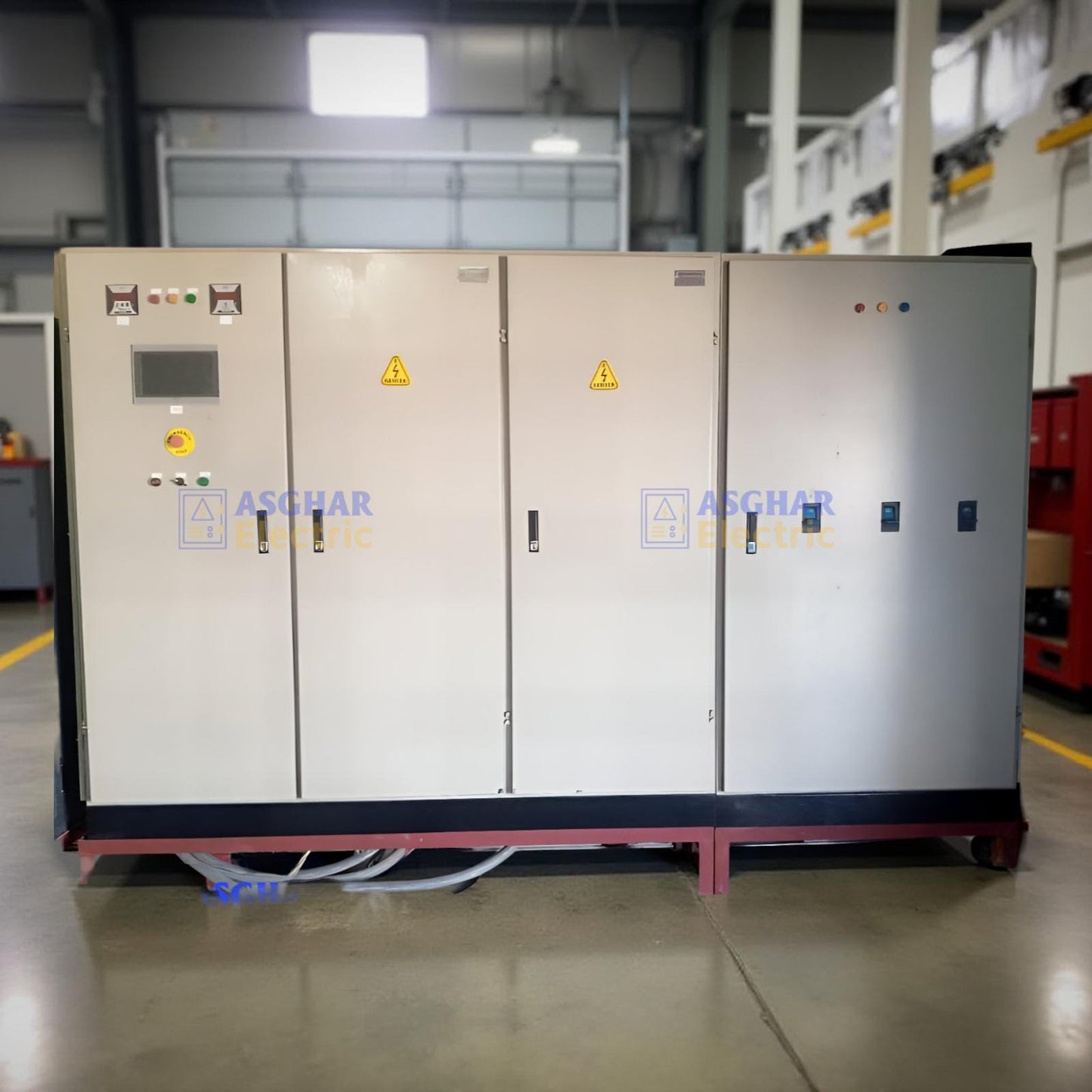 Asghar Electric | High-Performance PLC Control Dust Collector Panel for Efficient Filtration