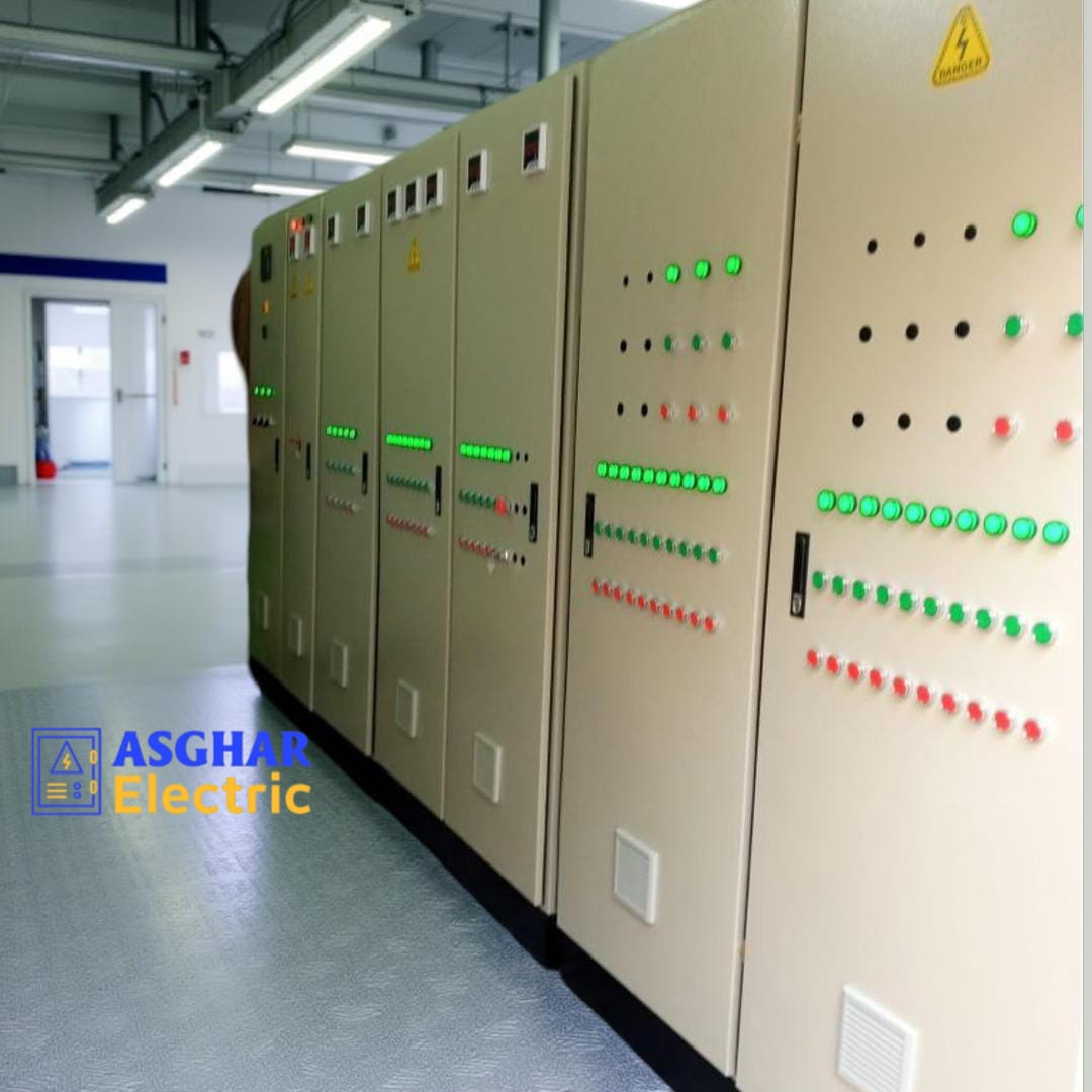 Asghar Electric | Reliable Flour Mill Panel (DOL) for Efficient Motor Control