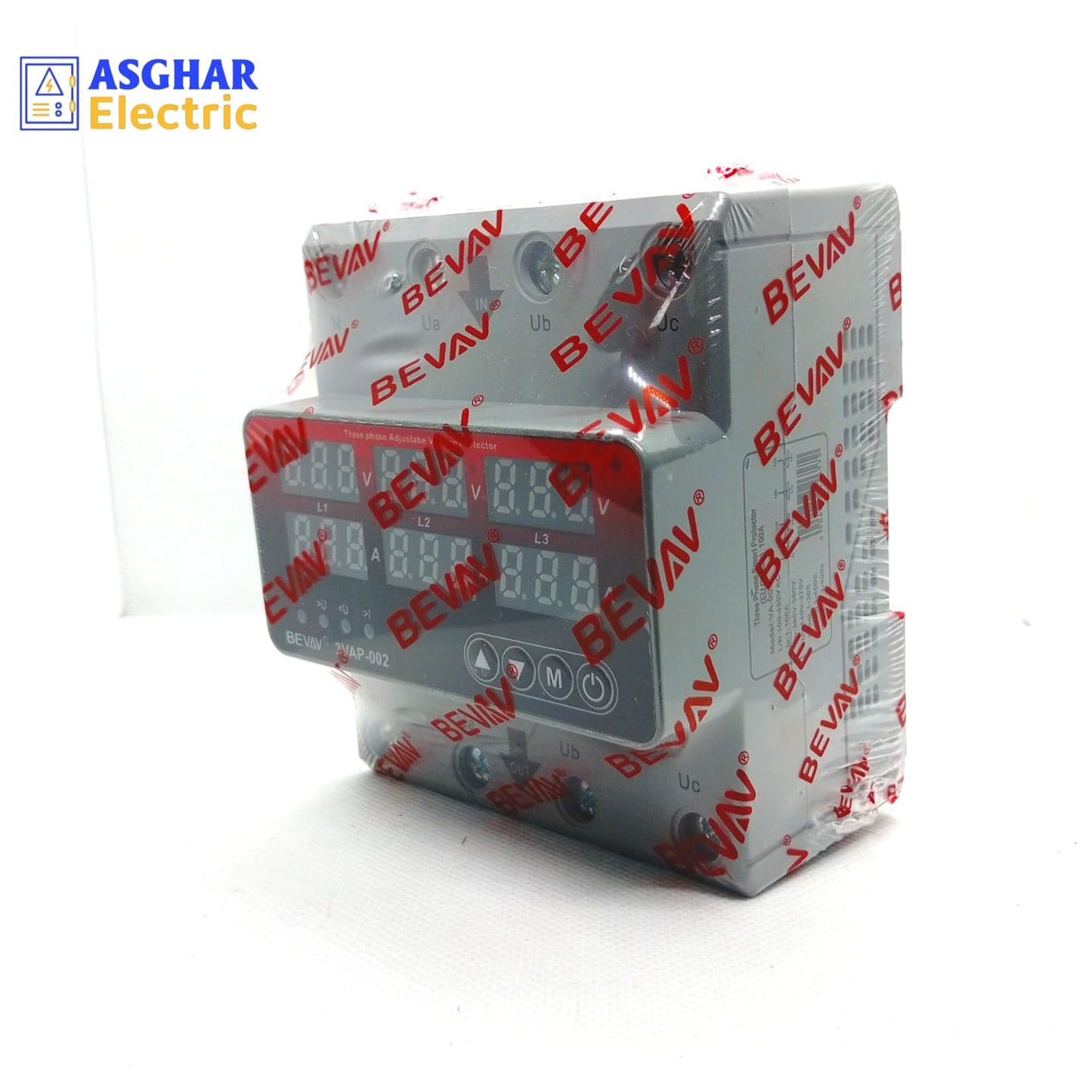 Bevav Three-Phase Protector 100A – Advanced Power Protection | Asghar Electric