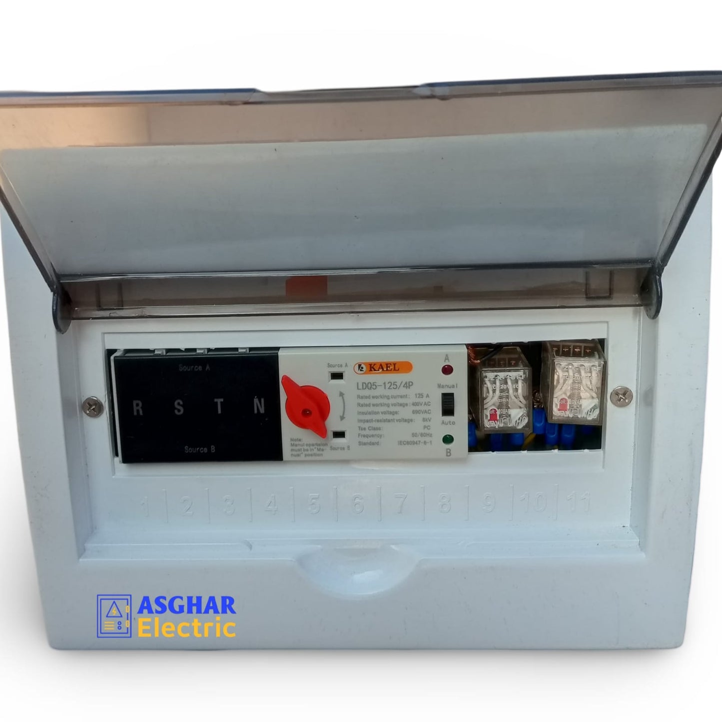 WiFi ATS Complete Set – Smart Automatic Transfer Switch Solution | Asghar Electric