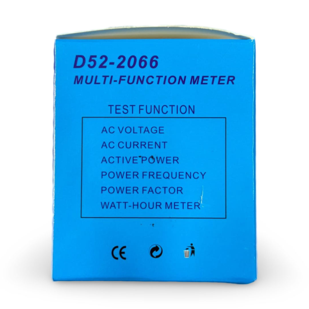 D52-2066 Multi-Function Digital Meter Specifications