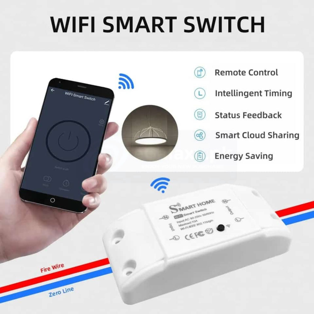 Water Motor Controller with App & Timers 10A - Best For Home Use