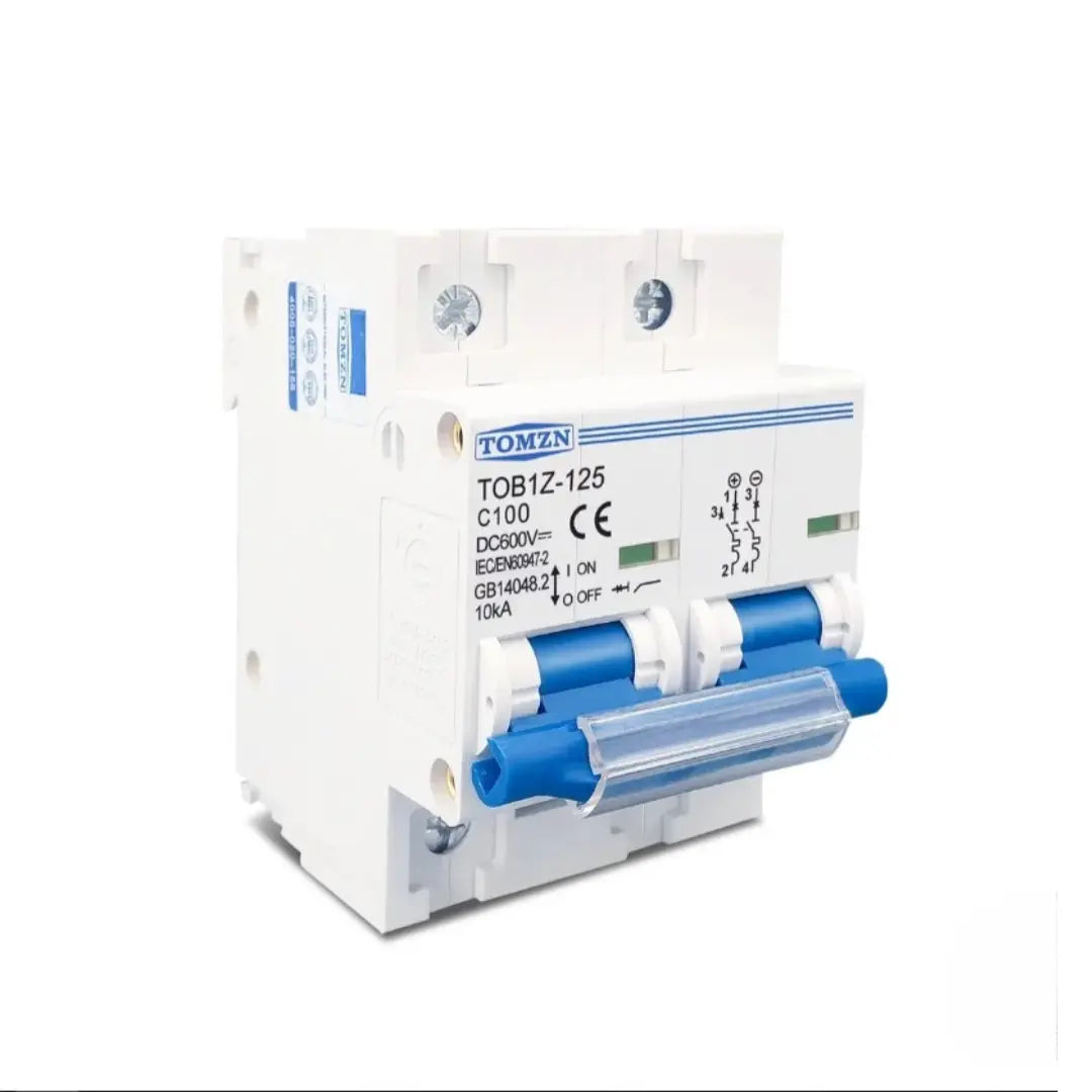 Tomzn 2P DC Circuit Breaker 1000V 125A