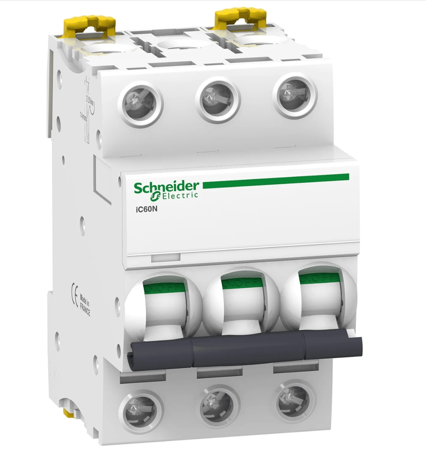 Schneider Miniature Circuit Breaker MCB IC60N 3P AC 10KA
