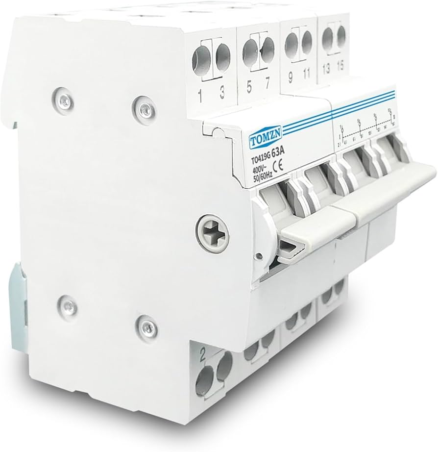 Tomzn TO419G 4P 63A Changeover Switch