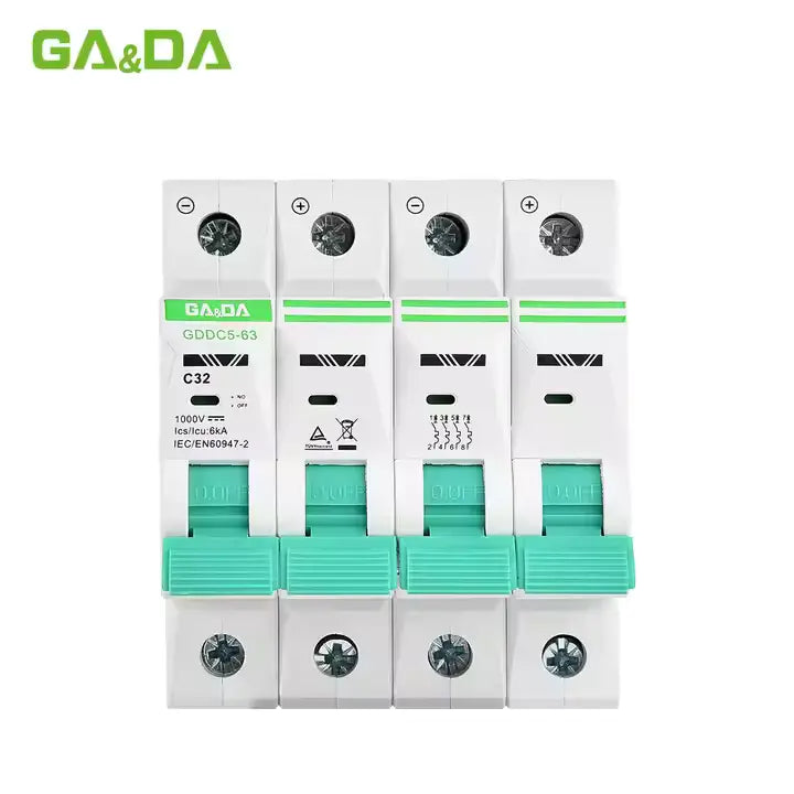 Gada Miniature Circuit Breaker (MCB) 4P DC GDDC5-63 Circuit Break