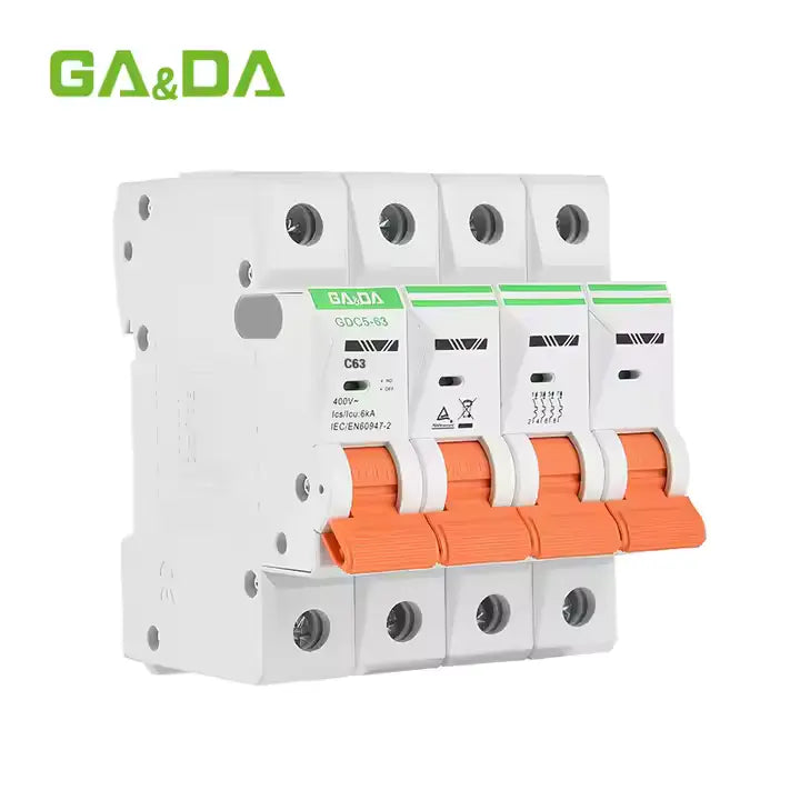 GADA Miniature Circuit Breaker (MCB) 4P AC 63A