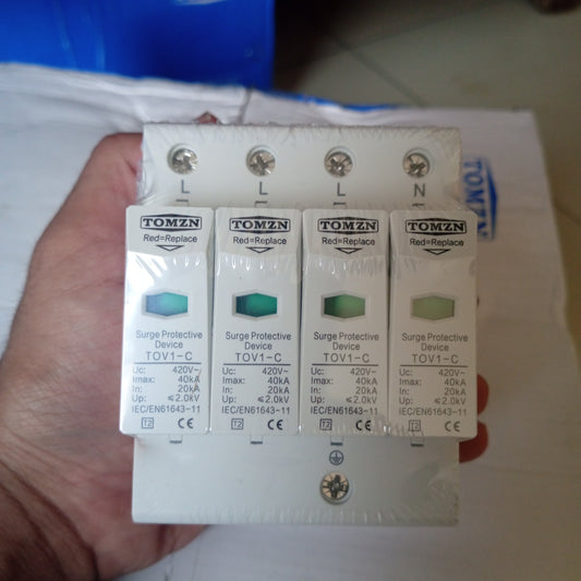 Tomzn Surge Protective Device (SPD) 4P AC (TOV1-C) 40KA