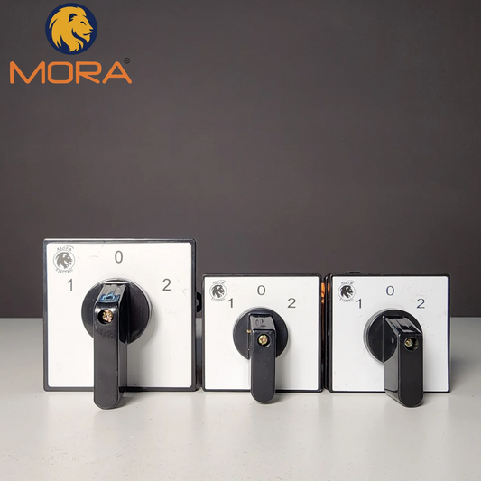 Mora Rotary Change Over 32A, 50A, 75A For Wapda, Solar, Generator |Asghar Electric