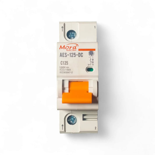 Mora DC 1P 125A MCB CIRCUIT BREAKER for Battery |Asghar Electric