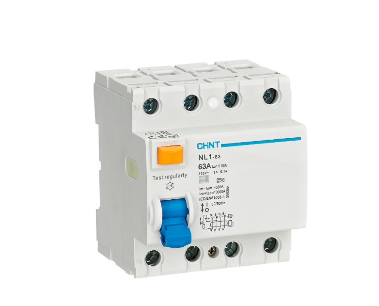 Chint NL1 4 Pole Residual Current Operated Circuit Breaker (RCCB)
