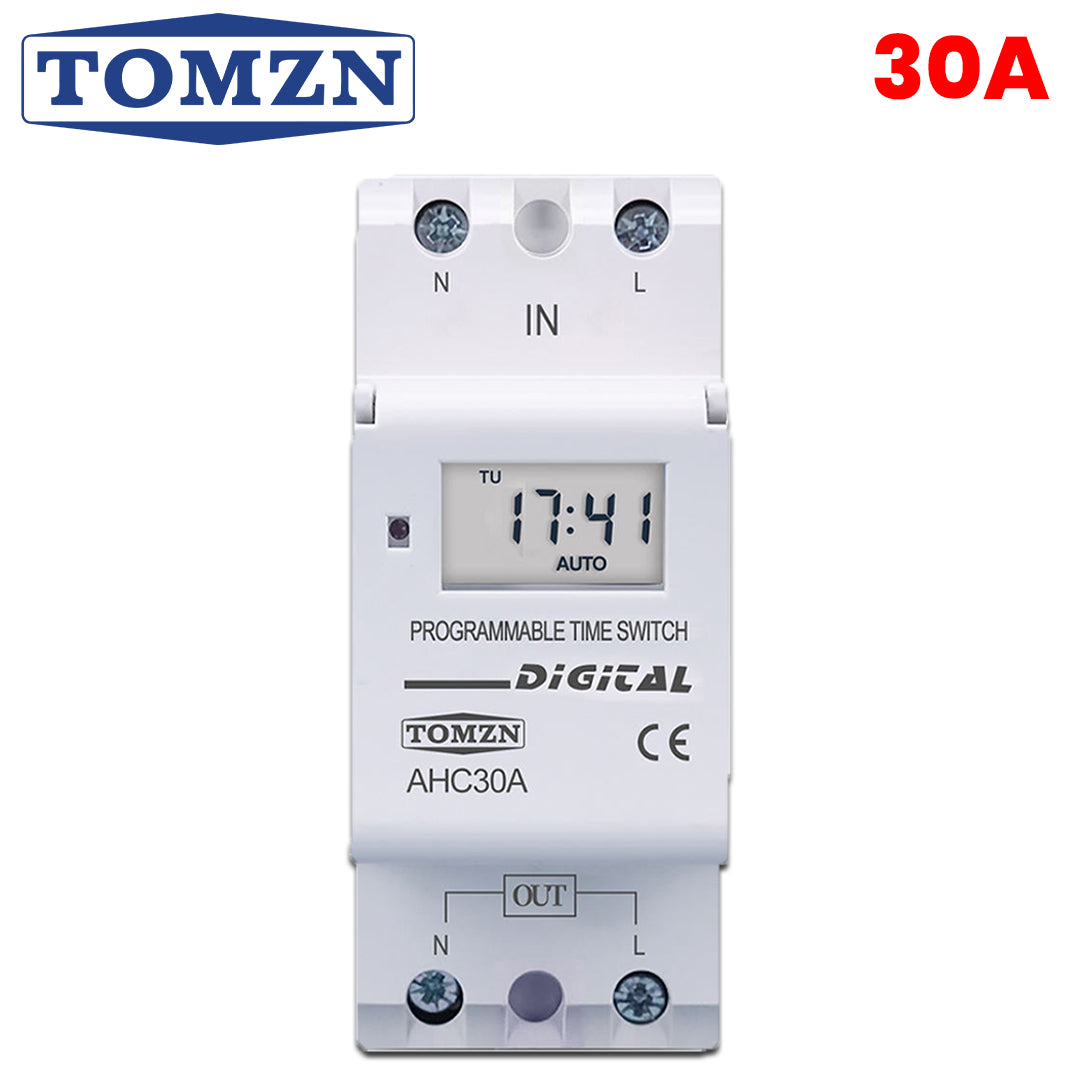 Programmable Digital Timers COMPACT PROGRAMMABLE DIGITAL TIMER