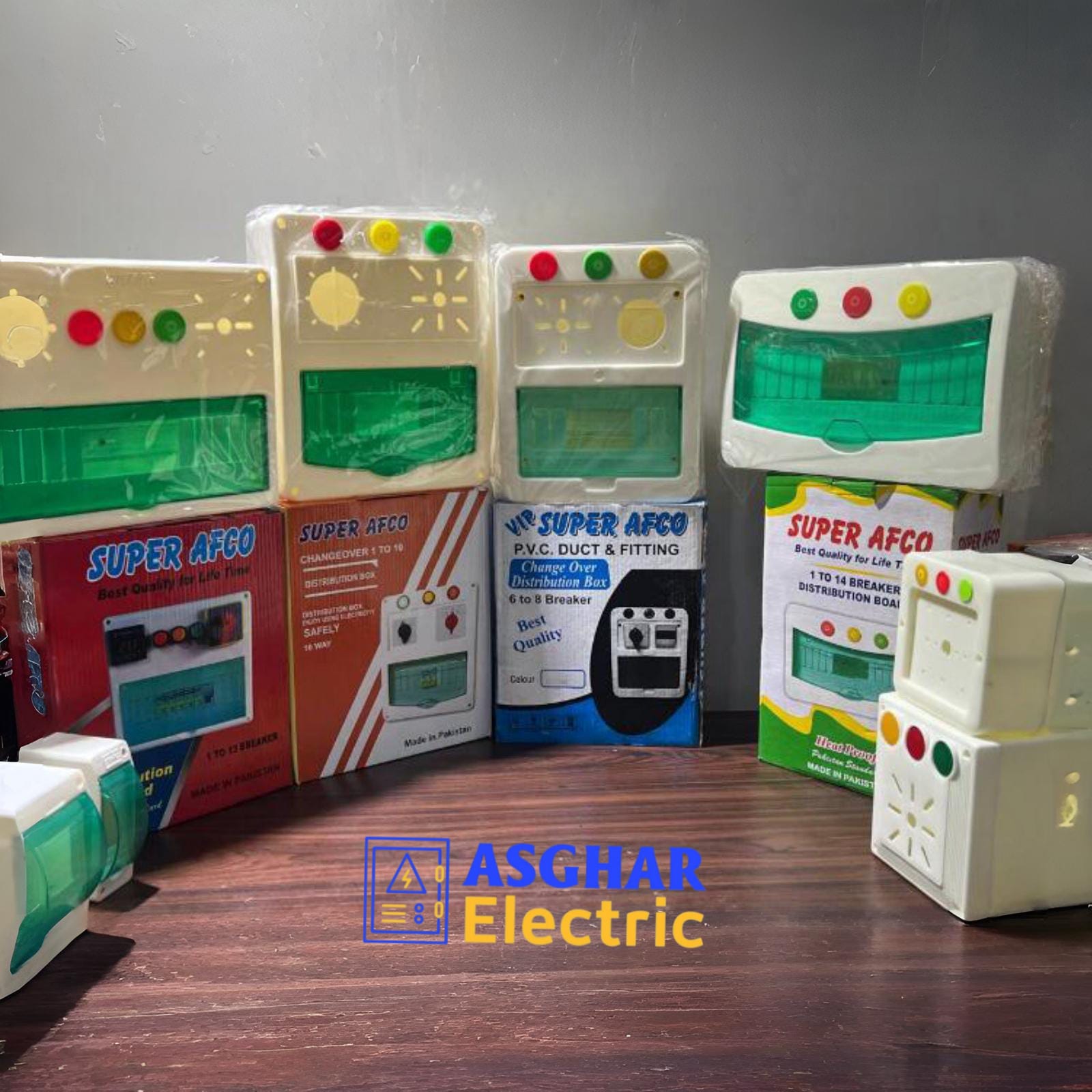 Plastic PVC DB 08 Way capacity & 10 way, 16mm, panel indicator, panel ...