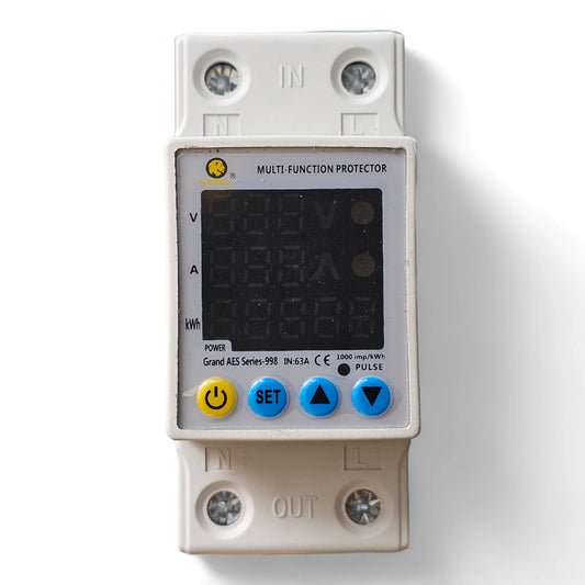 Mora 3in1 voltage protector Over and Under Voltage Protective Device with Kwh meter |Asghar Electric