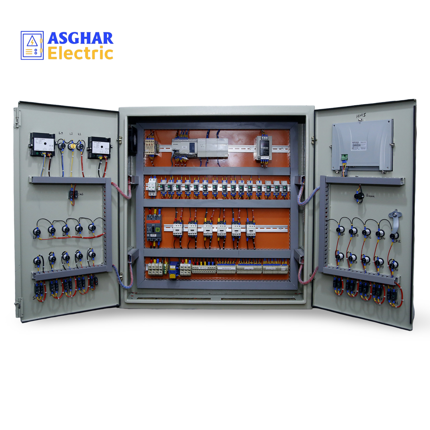 Asghar Electric | High-Quality PLC Control RO Panels for Industrial Automation
